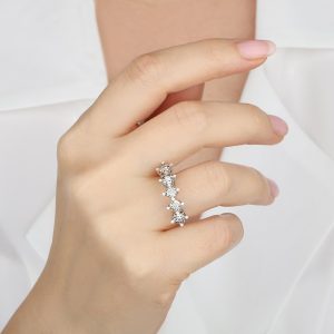 5 taş yüzük modeli