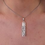Açılır Kapaklı Gümüş Kolye