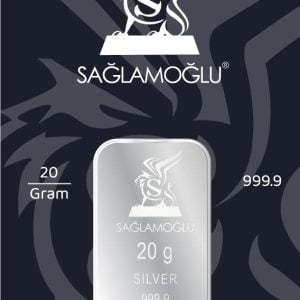 20 gram külçe gümüş