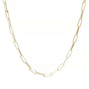 14 ayar altın ince forsa zincir kolye modeli, 3.0 gr 50 cm